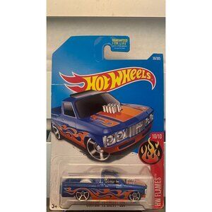Hot Wheels Custom 72 Chevy LUV HW Flames 10/10 Die-Cast Car New Sealed